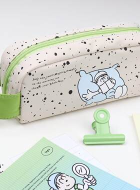 3egiz原创经典款笔袋大容量小众日系文具袋简约女生初中文具盒