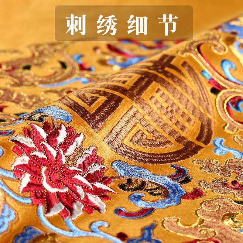 中式抱枕靠垫中国风红色喜庆客厅沙发靠枕套护腰枕含芯靠背垫抱枕