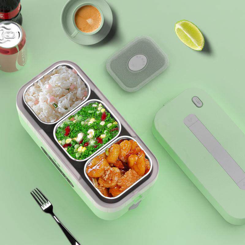 啡格神冷热保鲜饭盒自蒸动制冷加热保上温插1电班族饭带饭包邮