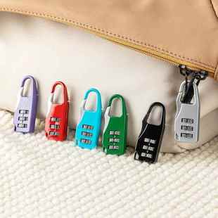 Padlock Anti theft Mini Bag Lock Luggage Sui Password