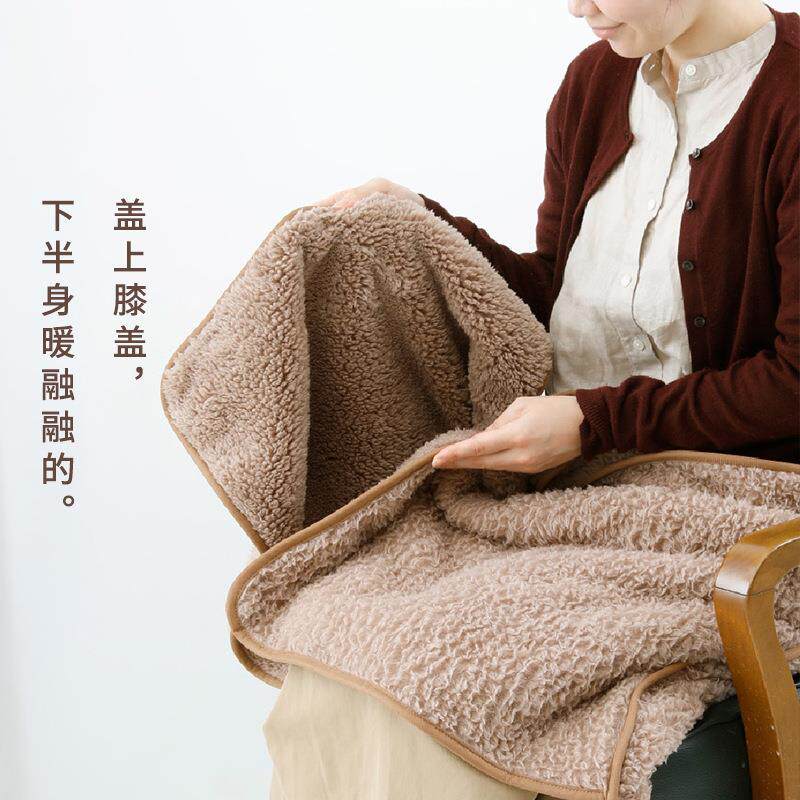 日式厚款椅子坐垫靠垫一体办公室久坐护腿护臀护腰保暖神器