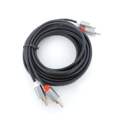 Gold-Plated 2RCA To 2 RCA Male To Male RCA Audio Cable