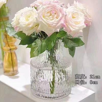 ins富贵竹青花瓷鲜花资材花瓶