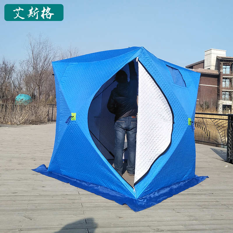 防风保暖登山夜钓防寒帐篷冬季大冰屋野营露营防雪棉帐篷冬钓帐篷