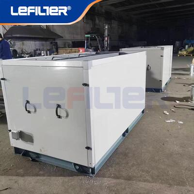 大风量自洁式沙尘过滤设备 15000m³/h 低风阻自动清灰除尘机组