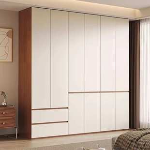 一门实木佛山衣柜板衣橱颗粒分家用现代简约段式到顶卧室