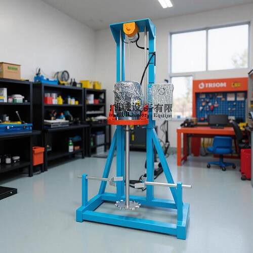 广东厂家直供电动升降高速分散机 油漆涂料混合搅拌桶两年质保