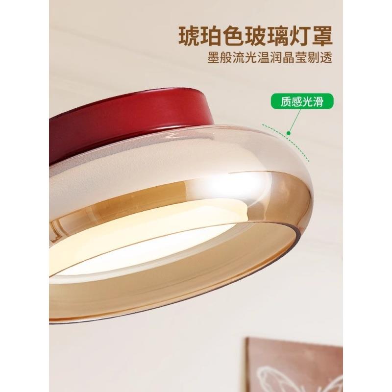 法式璃古关入户吸顶灯走廊过道复301古氛围中感阳台衣玄帽间玻灯1