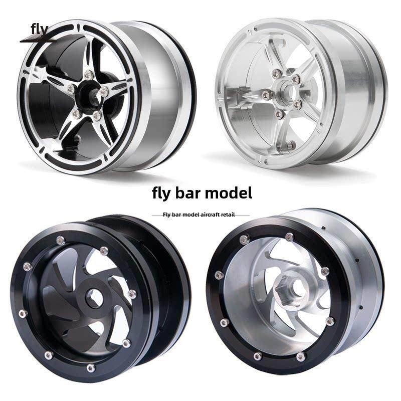 2.2寸仿真攀爬车金属锁胎压片轮毂 Axial Wraith 幽灵 Yeti KM2