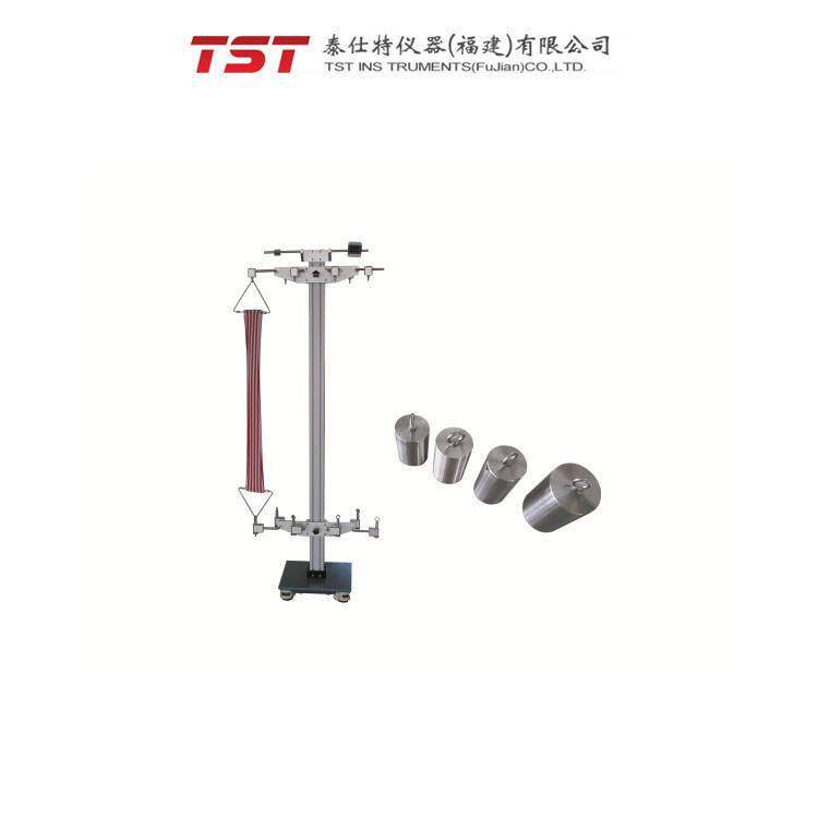 织物弹力回复测试仪（2工位）_布料拉伸试验机伸缩测量弹簧机械