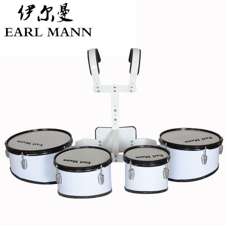 伊尔曼四联鼓行进多联鼓多音鼓二联鼓三联鼓五联鼓军鼓带背架