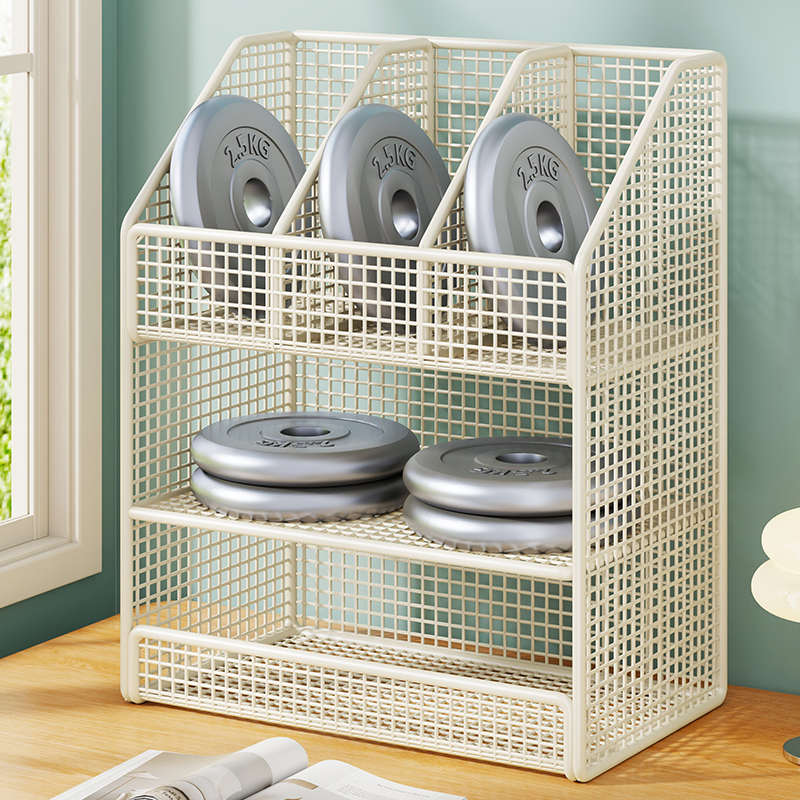 办公桌置物架家用卧室学生多层收纳书架客厅杂志装饰摆件整理展柜