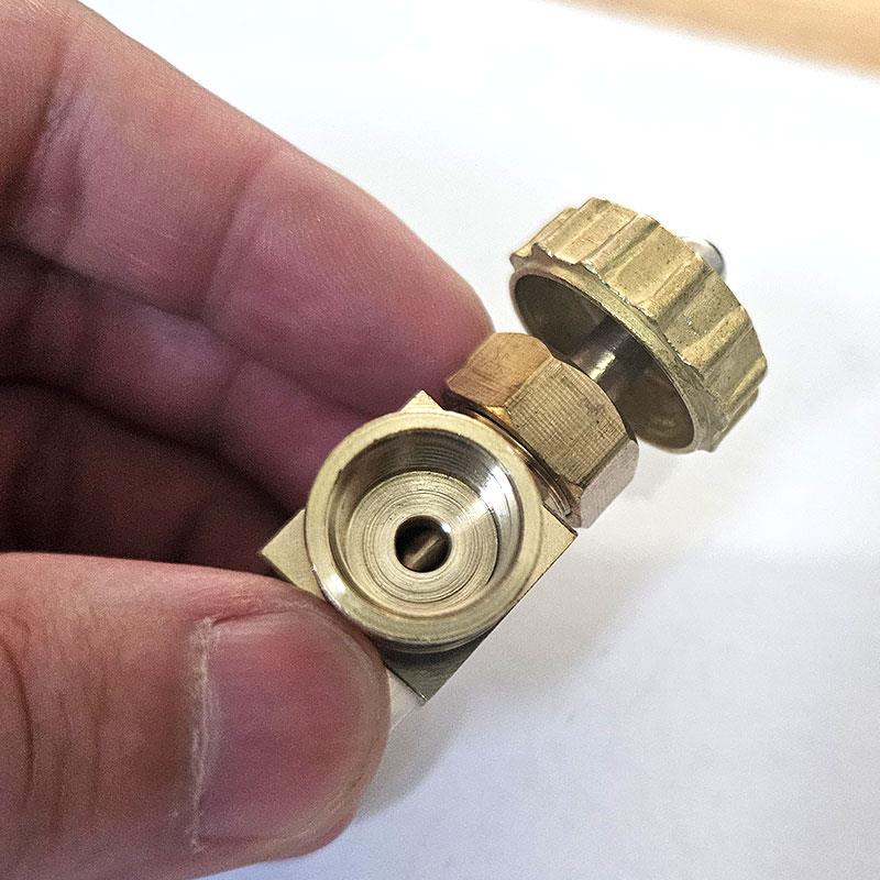 全铜调节阀稳压阀控制阀针式微量可控阀门快接气管软管接头可拆卸