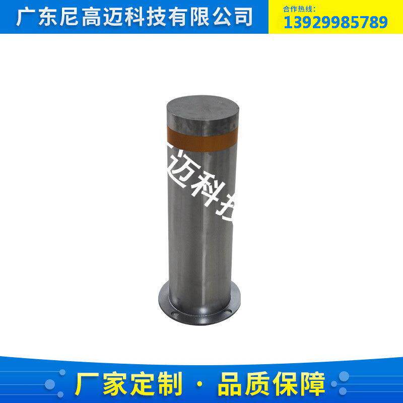 长期供应固定路桩DB-219G 交通分道铁立柱固定路桩黑黄相间反光