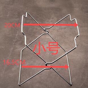 大号垃圾袋架子加厚支架折叠支撑架户外露营家用厨房金属垃圾桶架