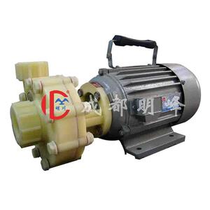 供应103型离心泵103型塑料耐酸碱离心泵成都明峰工程塑料酸泵头