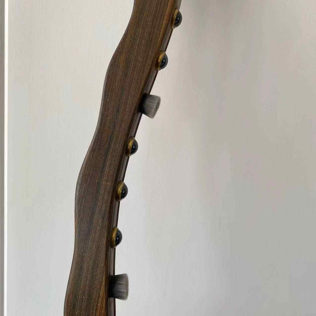 擀根沉瑰宝木质磁珠擀筋背棒开擀筋一通OED用全身刮痧棒筋棒