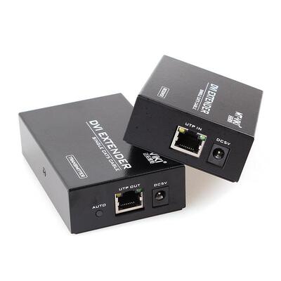 迈拓维矩DVI转网线延长器100米 DVI extender UTP CAT6 MT-DV100