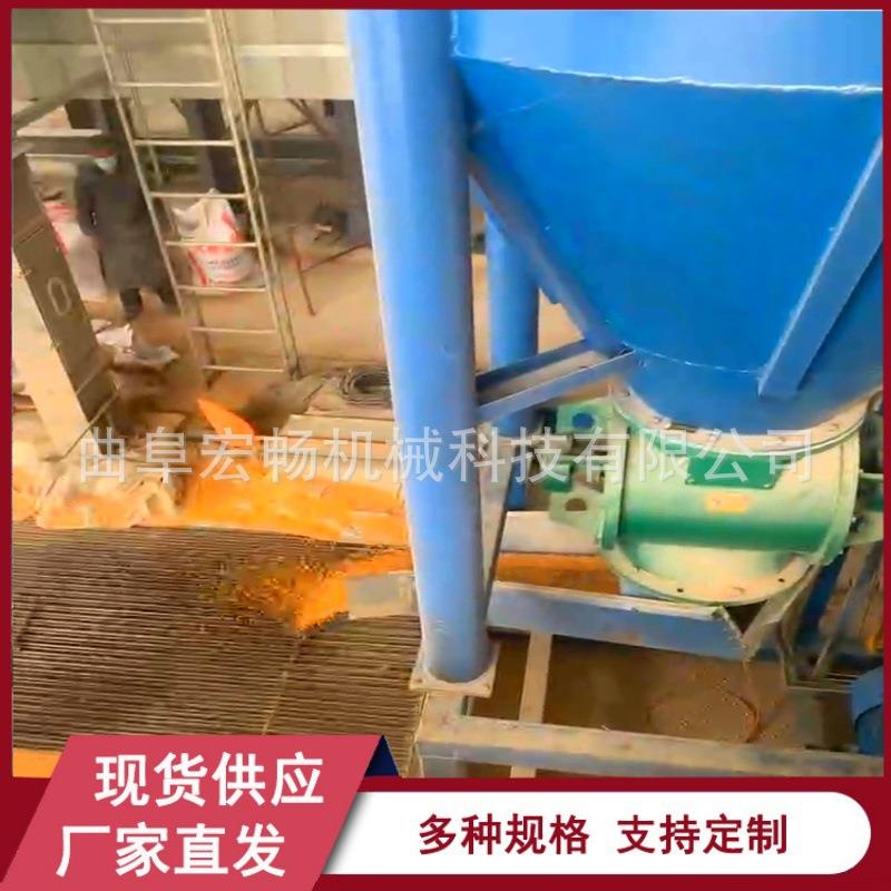 河北玉米装卸车沙克龙吸粮机小麦稻谷卸船气力吸粮机风力输送机