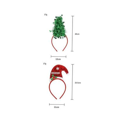 Christmas Headbands Elk Antlers Cute Xmas Hair Accessor