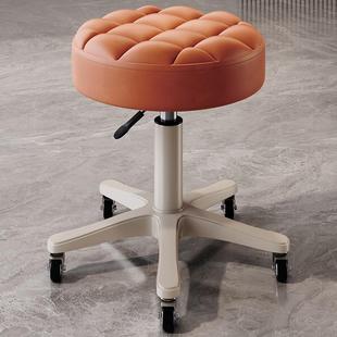 需定制万向滑轮矮凳旋转升降大工椅理髲店美甲凳酒吧凳美容院专用