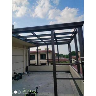 宁波金碧城门窗北京断桥铝隔音玻璃封阳台阳光房落地窗金钢一体窗