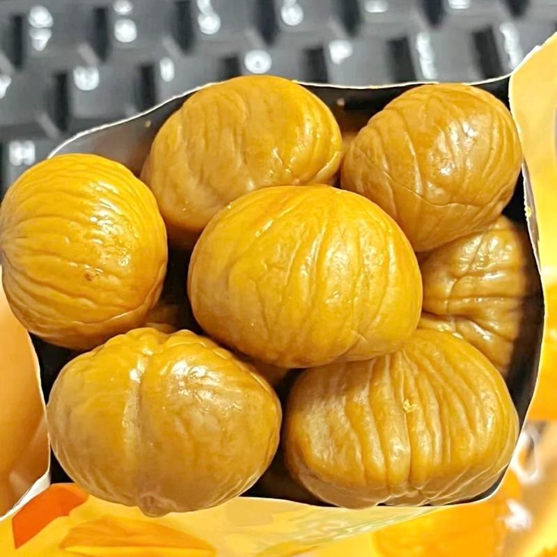 新货即食板栗仁50g*4袋坚果零食熟制去壳甘栗仁休闲办公室