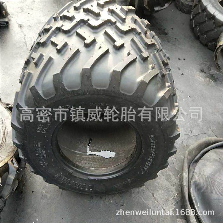 天力农用捆草机宽基轮胎 500/70R17 钢丝轮胎