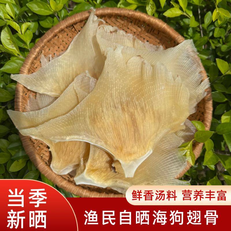 海翅干海狗翅浦鱼软骨翅新鲜渔翅仔天星翅水产干货滋补佛跳墙食材