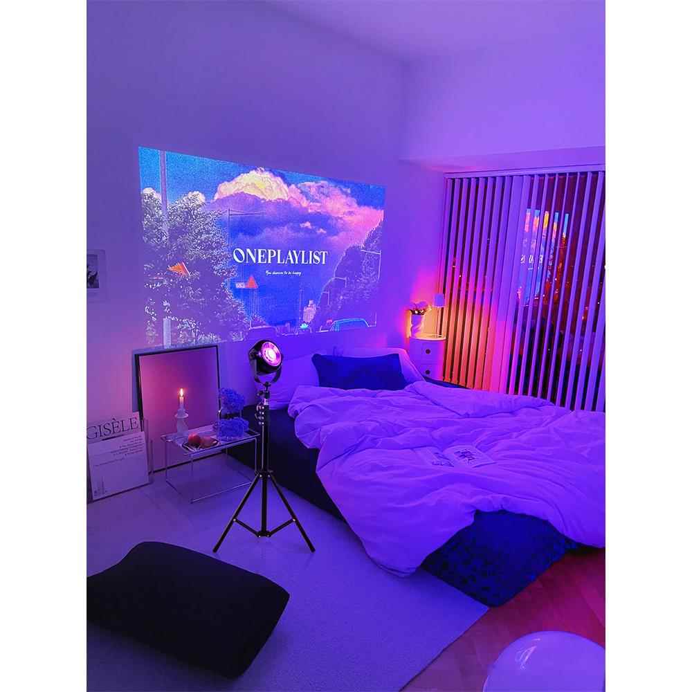 音乐节奏卡点音乐律动氛围灯直播间舞蹈室清吧补光洗墙灯DJ气氛灯