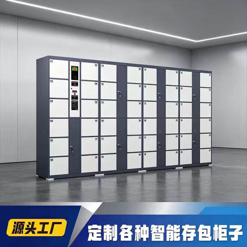 红外条码超市电子存包柜智能储物柜商场工厂学院寄存柜手机存放柜