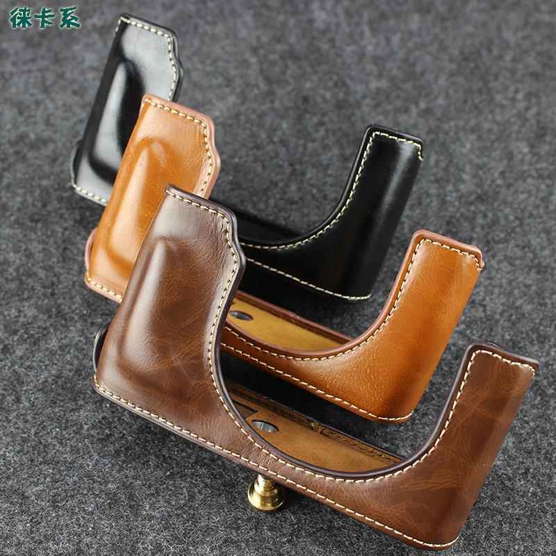 适用Leica徕卡D-LUX7 Typ109皮套Q T M8 M9 M10相机包底座Q2半套