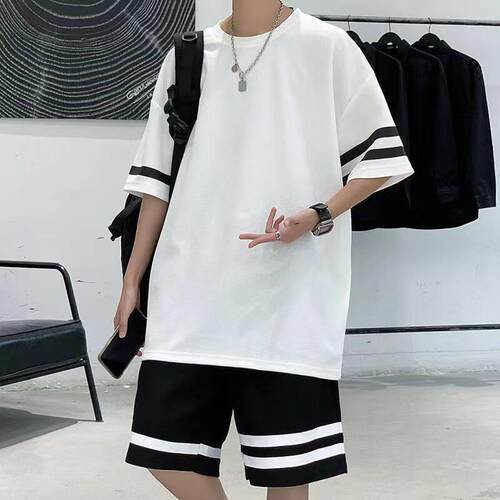 Suit Wfles Short-sleeved T-shirt Men