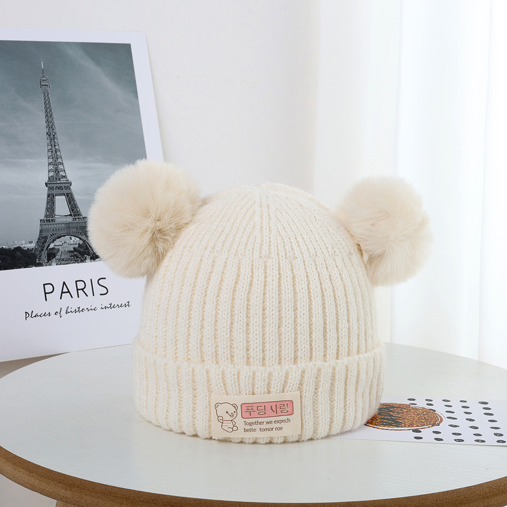 婴儿帽子冬季新生婴儿帽秋冬季0到3个月6一12月小月龄宝宝春秋款