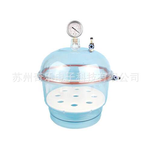 塑料真空干燥器400/250/150mm实验室干燥器抽真空干燥皿