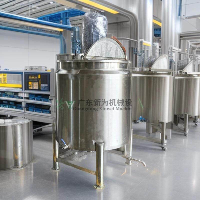 厂家销售 香水香精搅拌罐 日化用品慢速调和罐 不锈钢液体配料桶