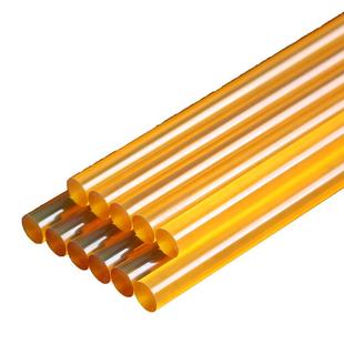 聚酰胺高温热熔胶棒耐高温150℃热熔胶琥珀色胶条热溶胶棒热胶棒