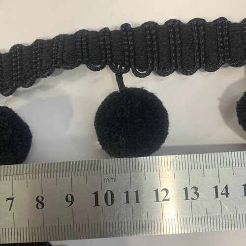 厂家直销窗帘辅料花边服饰侧面幔头欧式毛毛球2.5厘米吊穗杨梅球