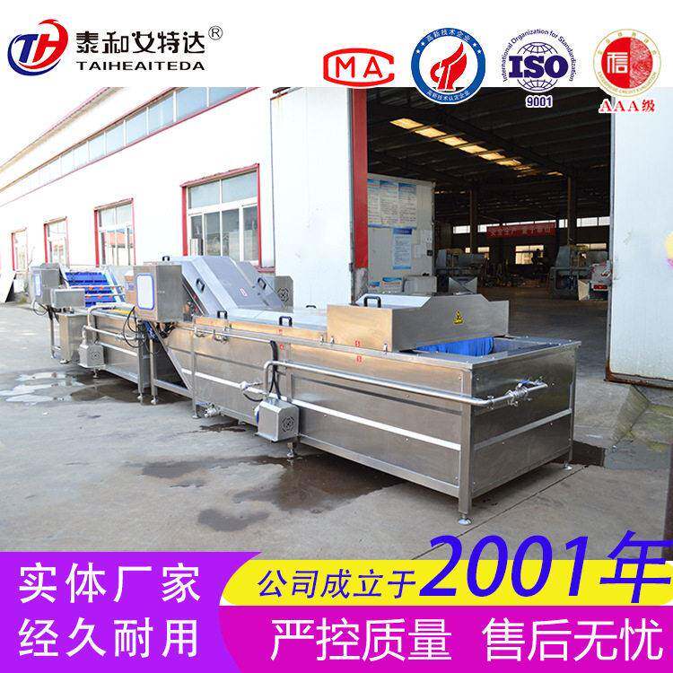 节能型臭氧杀菌气泡清洗机商用清洗设备果蔬加工成套流水线