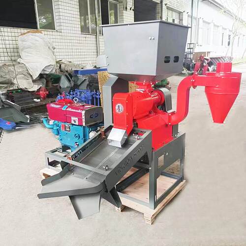 70型80型碾米机去砂石水稻脱皮碾米机电柴两用糙米去皮精米机