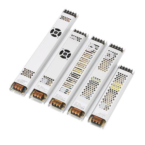 明卓超薄灯箱电源MT300W12V200W150W卡布菜牌灯箱长条内置变压器