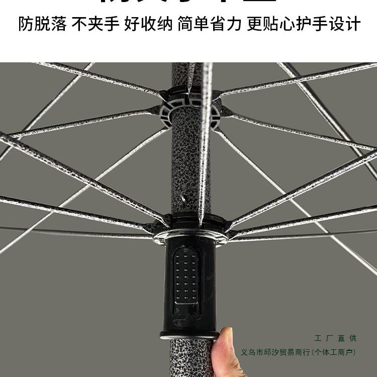 遮伞摆摊雨伞阳可外倾斜大型户太阳伞院伞雨棚双层黑OWN庭胶伞面