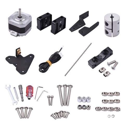 3D打印机配件 适合ender3s/V2/PRO/NEO升级双丝杆双Z轴套装带电机