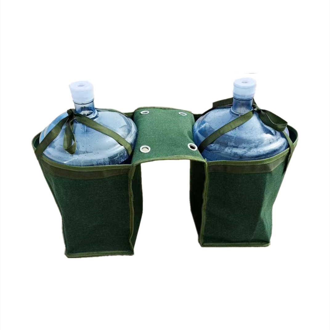 摩托车电动车送水包水桶包18.9L饮水机包加厚帆布桶装水送水袋