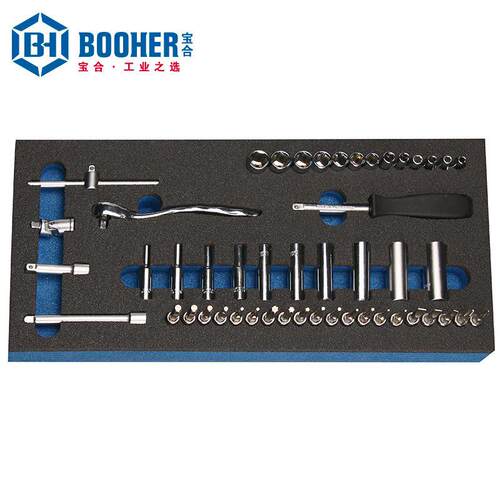 Booher宝合套装工具 BH1803001 30件套1/4