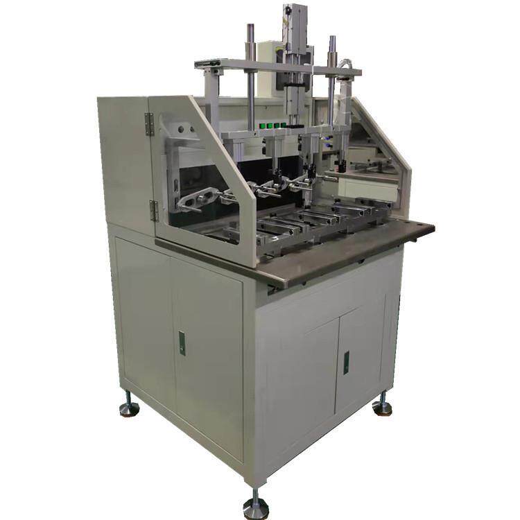 供应四工位绕线机 精密排无刷外转子定子绕线 全伺服配张力器剪刀