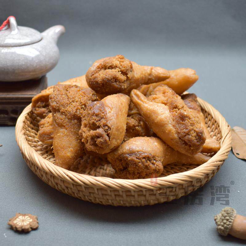 湖北特产素鸡腿传统小吃老式手工糕点80后90怀旧小零食面粉酥鸡腿