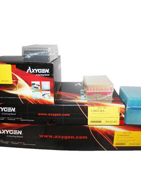 爱思进Axygen0.5-20ul盒装灭菌透明吸头,96支/盒50盒/箱T-400-R-S