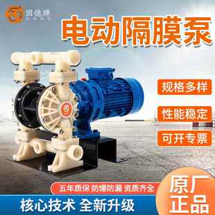 固德牌DBY3S氟塑料材质电动隔膜泵自动高压水泵耐腐蚀边锋厂家