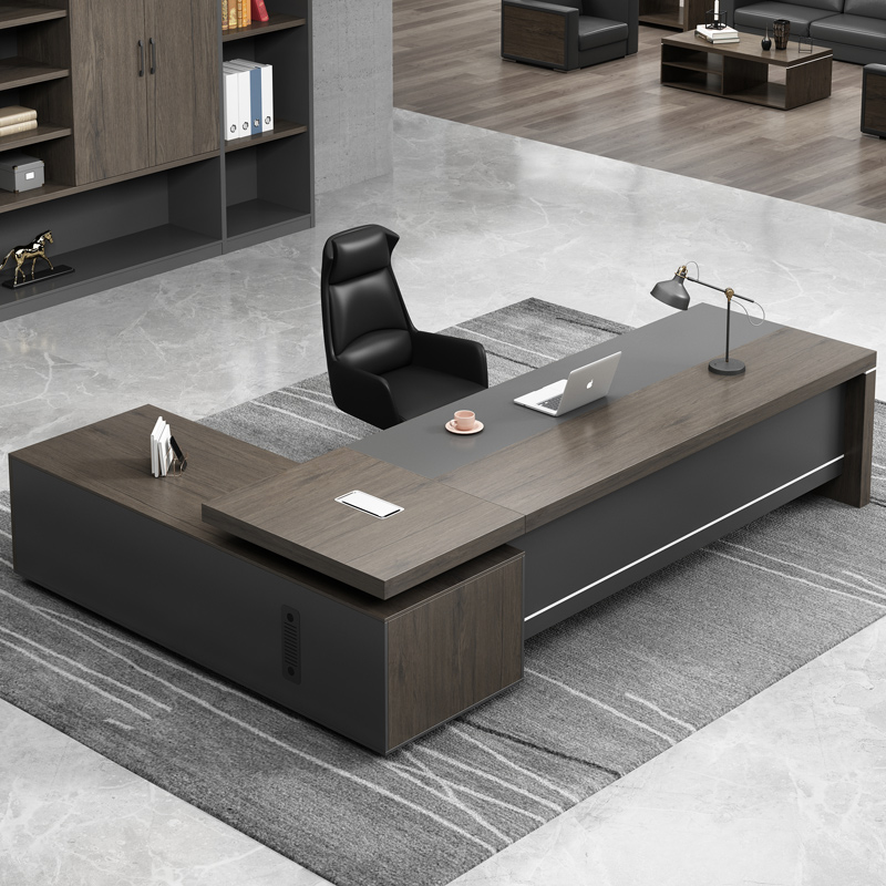 老板办公桌 椅组合经理桌总裁桌主管桌简约现代办公家具大班台